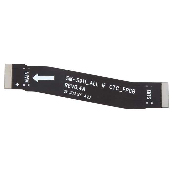 Para Samsung Galaxy S23 SM-S911B Cable flexible de conector de placa base original