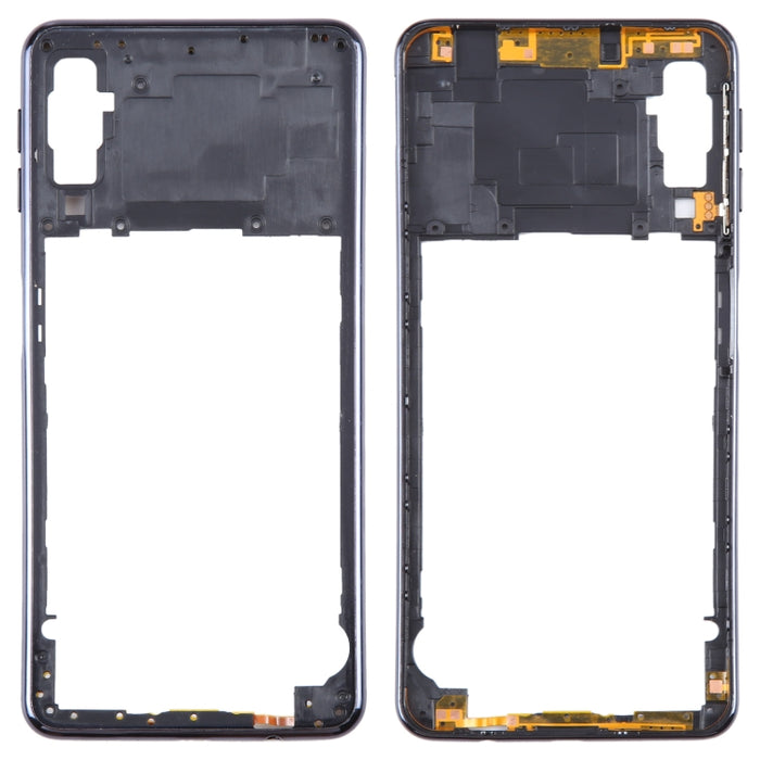 Para Samsung Galaxy A7 2018 SM-A750 Placa de bisel de marco medio