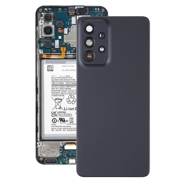 Para Samsung Galaxy A33 5G SM-A336B Tapa trasera de batería original con tapa de lente de cámara