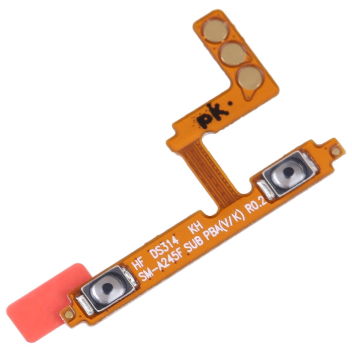 Para Samsung Galaxy A24 4G SM-A245 Cable flexible de botón de volumen original
