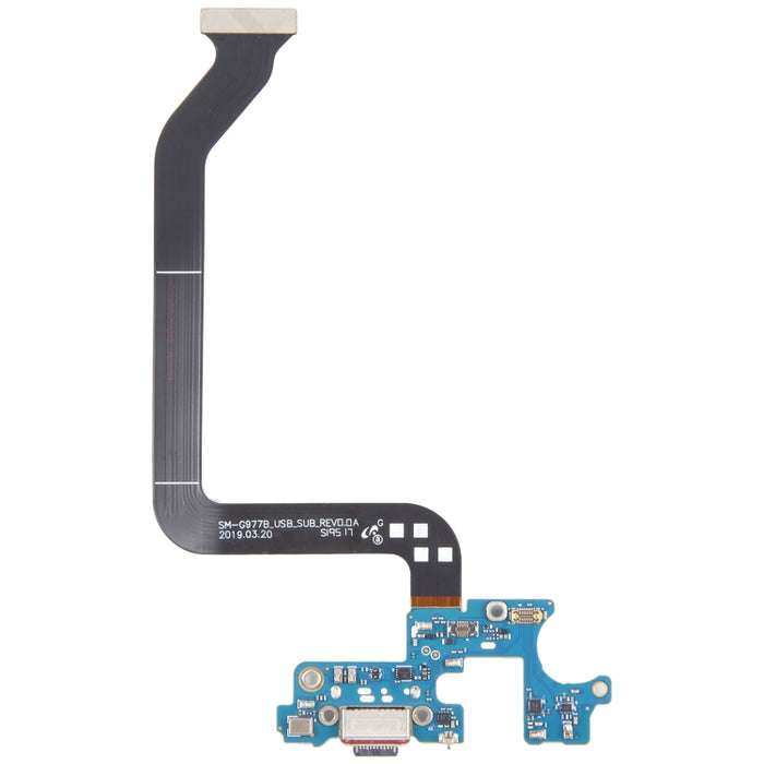 Para Samsung Galaxy S10 5G SM-G977B EU Edition Puerto de carga original Flex Cable