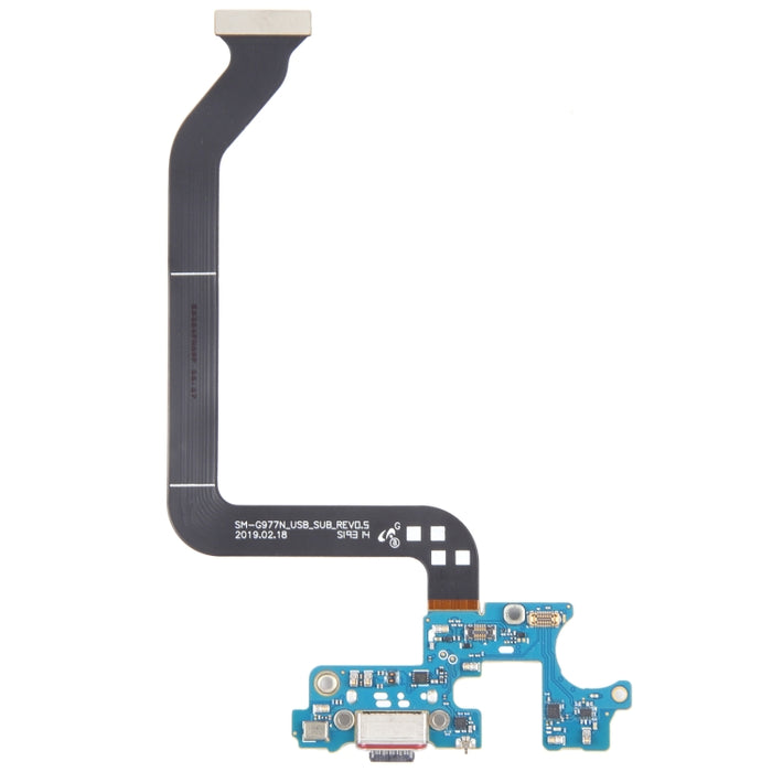Para Samsung Galaxy S10 5G SM-G977N KR Edition Puerto de carga original Cable flexible