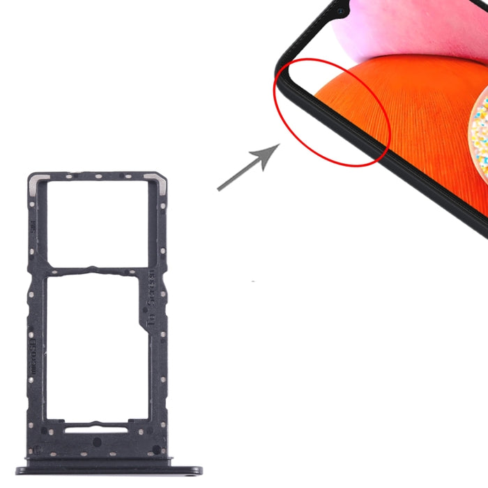 Para Samsung Galaxy A14 4G SM-A145P Bandeja de tarjeta SIM original + Bandeja de tarjeta SIM + Bandeja de tarjeta Micro SD