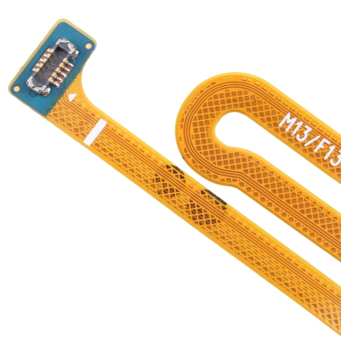 Para Samsung Galaxy M13 SM-M135F Cable flexible de sensor de huella digital original