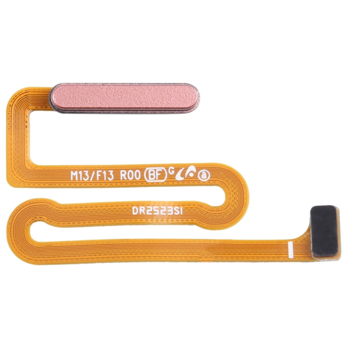 Para Samsung Galaxy M13 SM-M135F Cable flexible de sensor de huella digital original