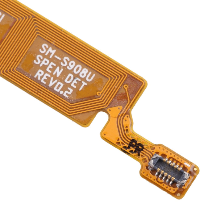 Para Samsung Galaxy S23 Ultra 5G SM-S908B Cable flexible con sensor de etiqueta manuscrita LCD original