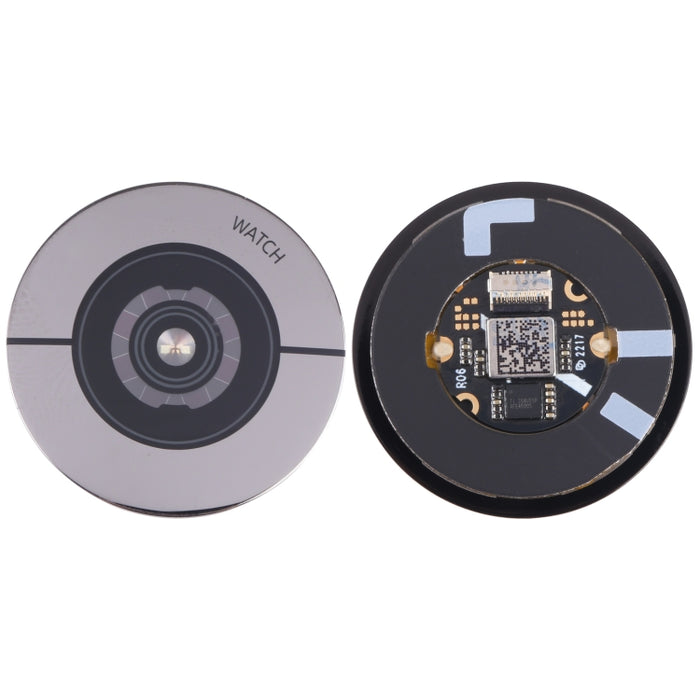 Para Samsung Galaxy Watch4 Classic SM-R880 / R890 Cubierta trasera de vidrio original con frecuencia cardíaca