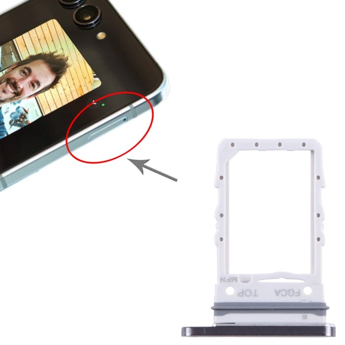 Para Samsung Galaxy Z Flip5 SM-F731 Bandeja de tarjeta SIM