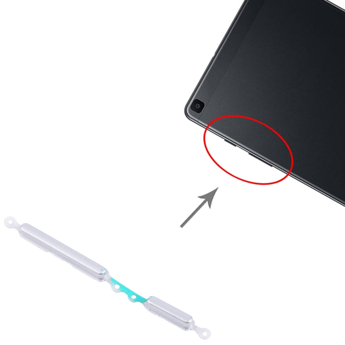 Para Samsung Galaxy Tab A 8.0 2019 SM-T290/T295 1 Juego de botón de encendido + botón de control de volumen