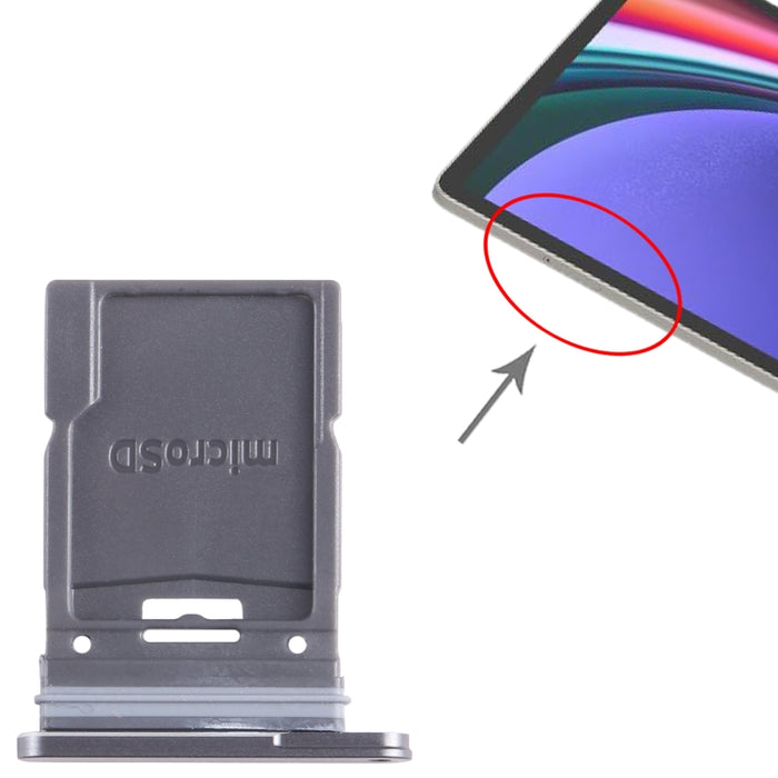 Bandeja de Tarjetas Micro SD para Samsung Galaxy Tab S9+ SM-X810 WiFi Edition
