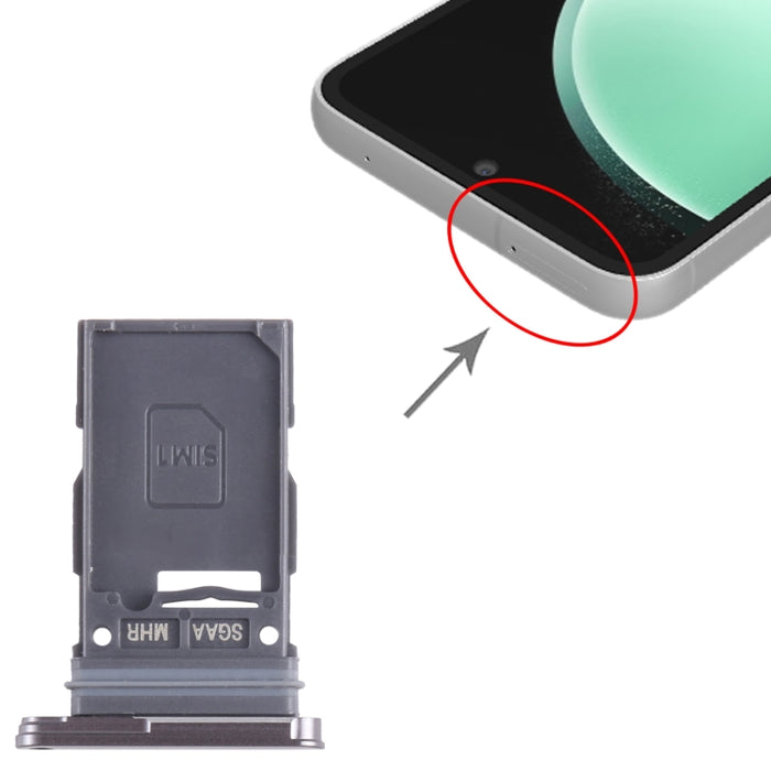 Para Samsung Galaxy S23 FE SM-S711B Bandeja de tarjeta SIM