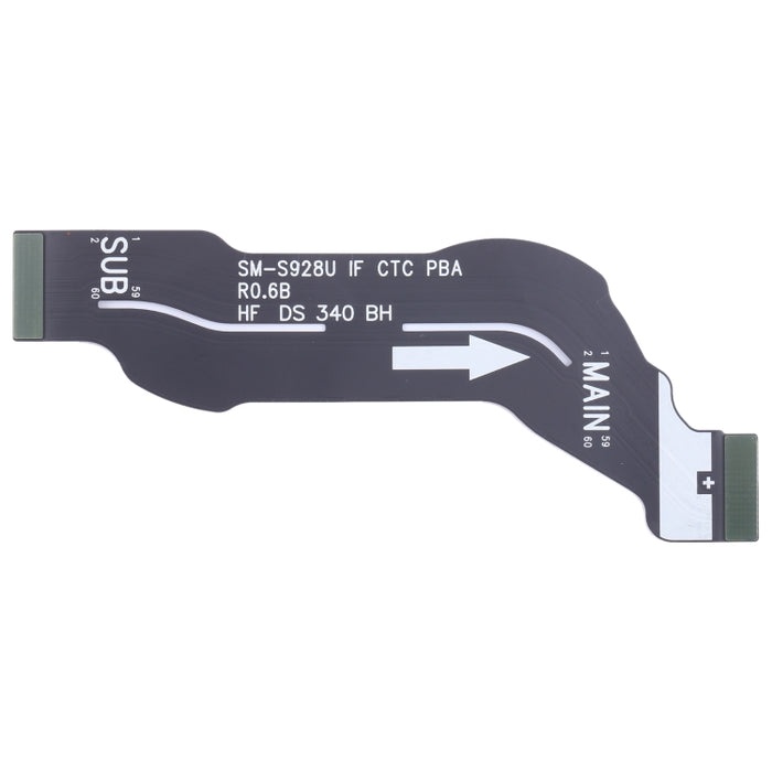 Para Samsung Galaxy S24 Ultra 5G SM-S928B Cable flexible de placa base Original