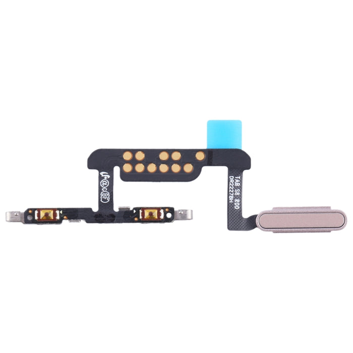 Para Samsung Galaxy Tab S8 SM-X700 Cable flexible con sensor de huellas dactilares original