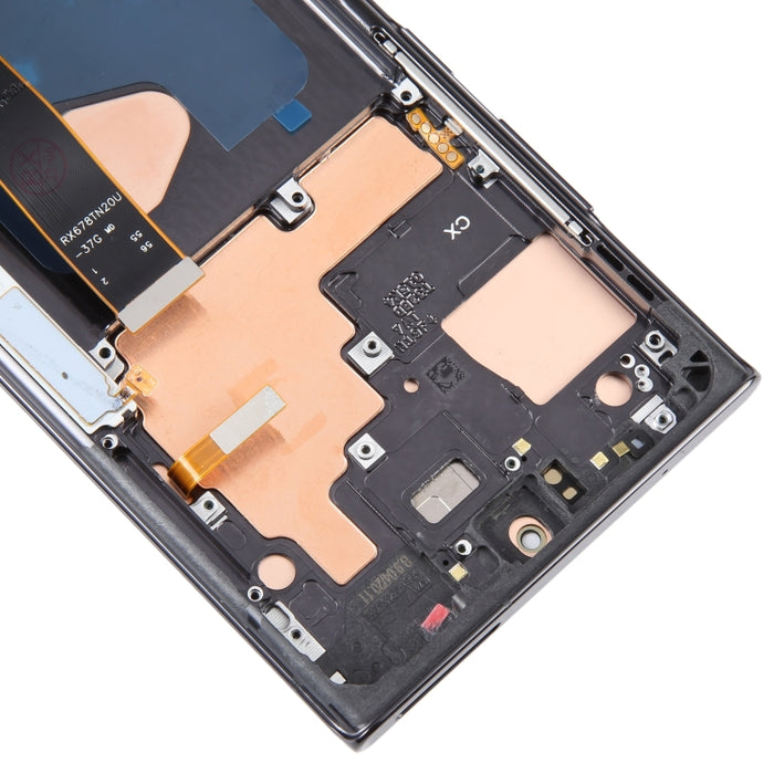 Para Samsung Galaxy Note20 Ultra 5G SM-N986B Montaje completo del digitalizador de pantalla LCD OLED de 6,67 pulgadas con marco