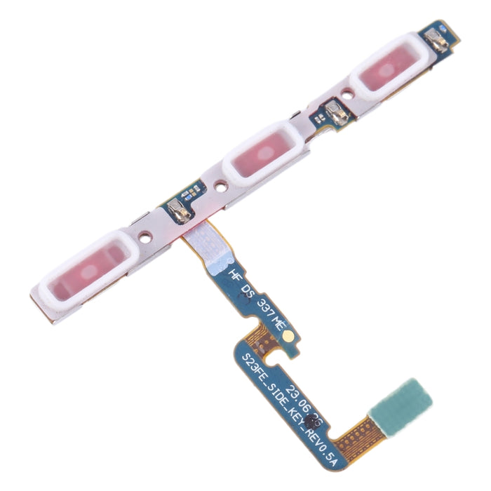 Para Samsung Galaxy S23 FE SM-F711B Cable flexible de botón de encendido y botón de volumen original