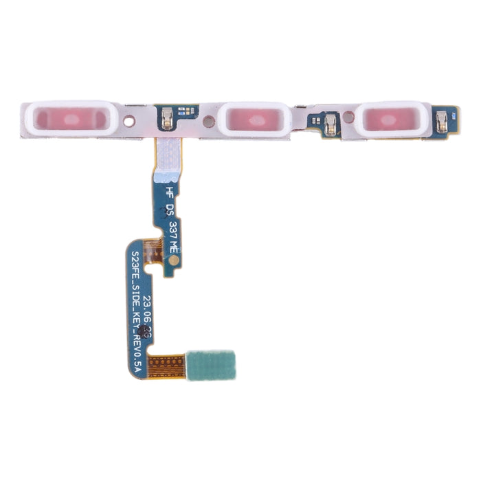 Para Samsung Galaxy S23 FE SM-F711B Cable flexible de botón de encendido y botón de volumen original