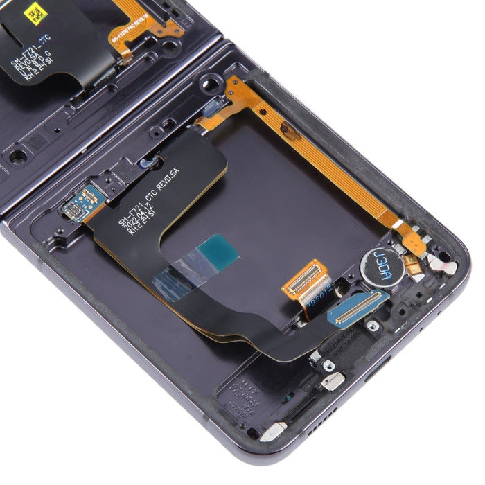 Para Samsung Galaxy Z Flip4 SM-F721 Montaje completo del digitalizador de pantalla LCD original con marco