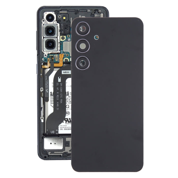 Para Samsung Galaxy S24+ SM-S926B Tapa trasera de batería OEM con cubierta de lente de cámara