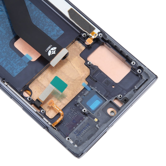 Para Samsung Galaxy Note10+ SM-N975F Material TFT Pantalla LCD Digitalizador Ensamblaje completo con marco, no compatible con identificación de huellas dactilares
