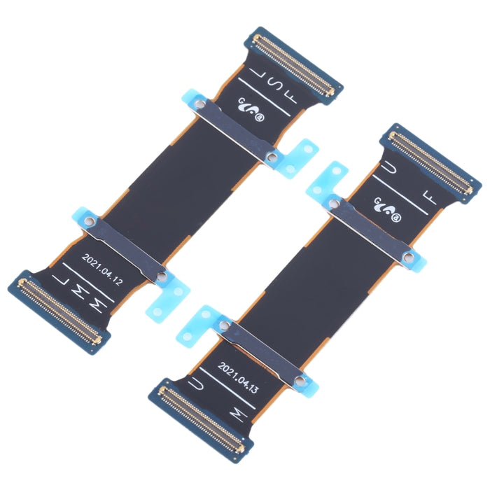 Para Samsung Galaxy Z Fold3 5G SM-F926B 1 par de cables flexibles de eje giratorio