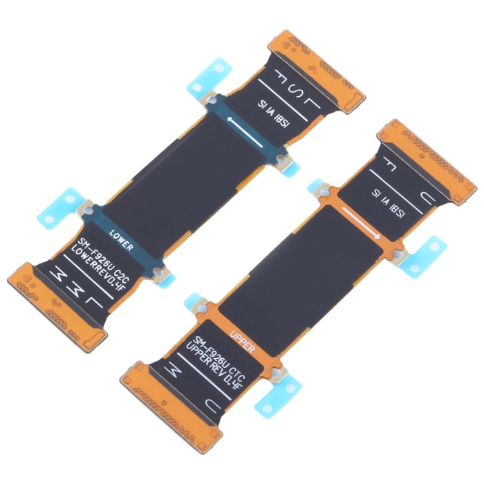 Para Samsung Galaxy Z Fold3 5G SM-F926B 1 par de cables flexibles de eje giratorio
