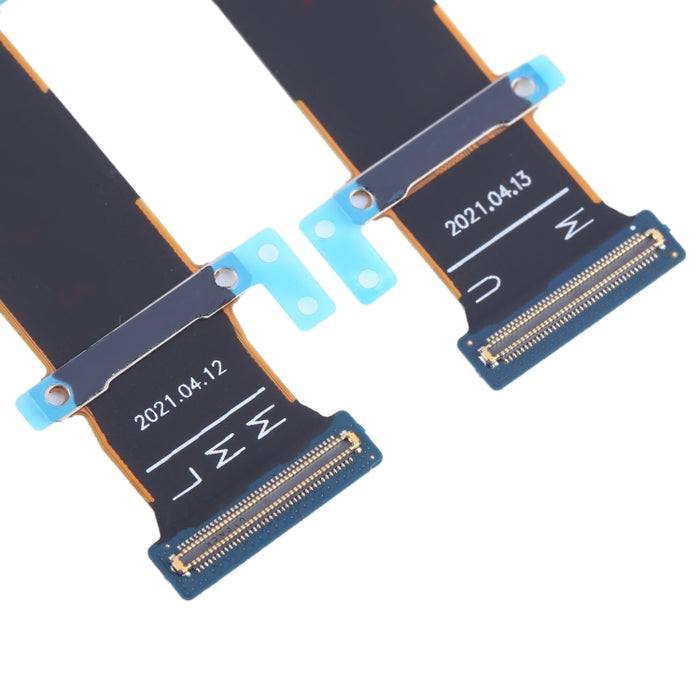 Para Samsung Galaxy Z Fold3 5G SM-F926B 1 par de cables flexibles de eje giratorio