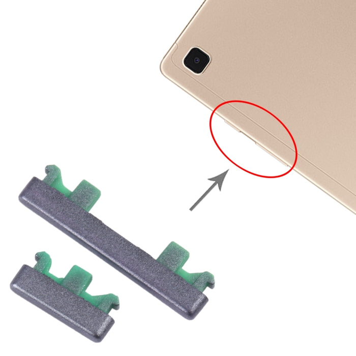 Para Samsung Galaxy Tab A7 10.4 2020 SM-T500/T505 Botón de encendido original + botón de control de volumen