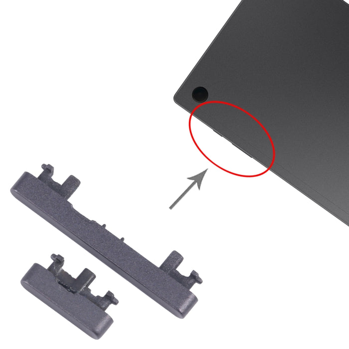 Para Samsung Galaxy Tab A8 10.5 2021 SM-X200/X205 Botón de encendido original + botón de control de volumen