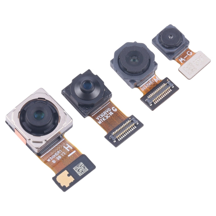 Para Samsung Galaxy A15 5G SM-A156B Conjunto de cámara original (Macro + Gran angular + Cámara principal + Cámara frontal)