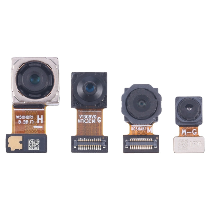 Para Samsung Galaxy A15 5G SM-A156B Conjunto de cámara original (Macro + Gran angular + Cámara principal + Cámara frontal)