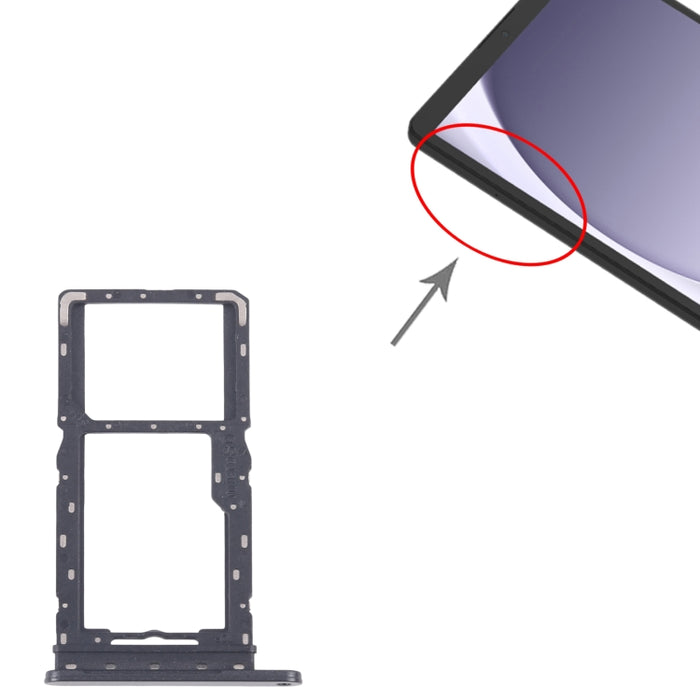 Bandeja para tarjeta SIM + Micro SD original para Samsung Galaxy Tab A9 SM-X115