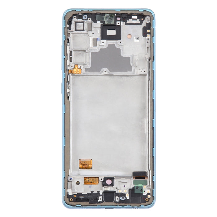 Para Samsung Galaxy A72 4G SM-A725 Montaje completo del digitalizador de pantalla LCD original de 6,43 pulgadas con marco