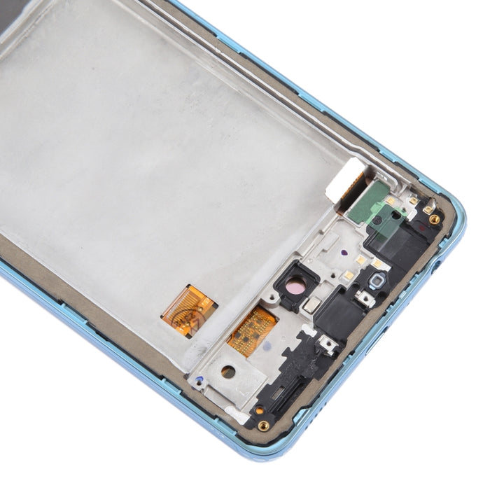 Para Samsung Galaxy A72 4G SM-A725 Montaje completo del digitalizador de pantalla LCD original de 6,43 pulgadas con marco