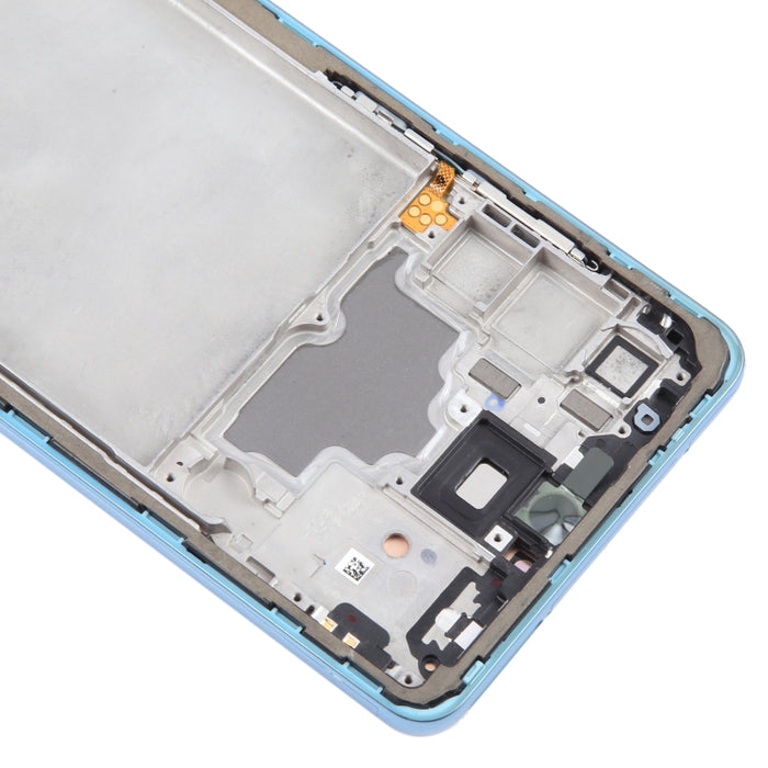 Para Samsung Galaxy A72 4G SM-A725 Montaje completo del digitalizador de pantalla LCD original de 6,43 pulgadas con marco