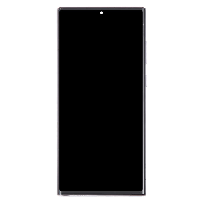 Para Samsung Galaxy S22 Ultra 5G SM-S908B Montaje completo del digitalizador de pantalla LCD original con marco