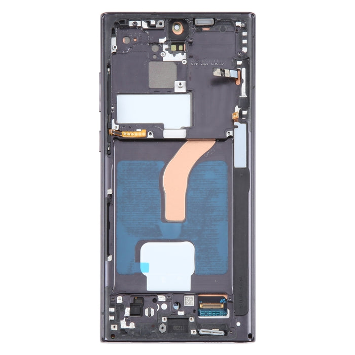 Para Samsung Galaxy S22 Ultra 5G SM-S908B Montaje completo del digitalizador de pantalla LCD original con marco