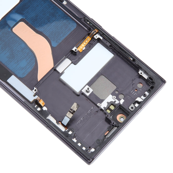 Para Samsung Galaxy S22 Ultra 5G SM-S908B Montaje completo del digitalizador de pantalla LCD original con marco