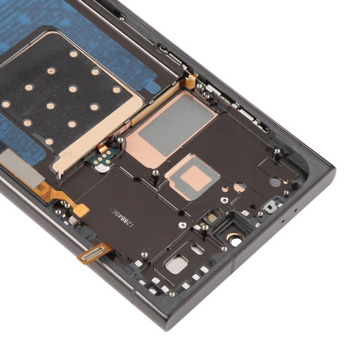 Para Samsung Galaxy S24 Ultra SM-S928B 6,78 pulgadas OLED LCD digitalizador de pantalla conjunto completo con marco