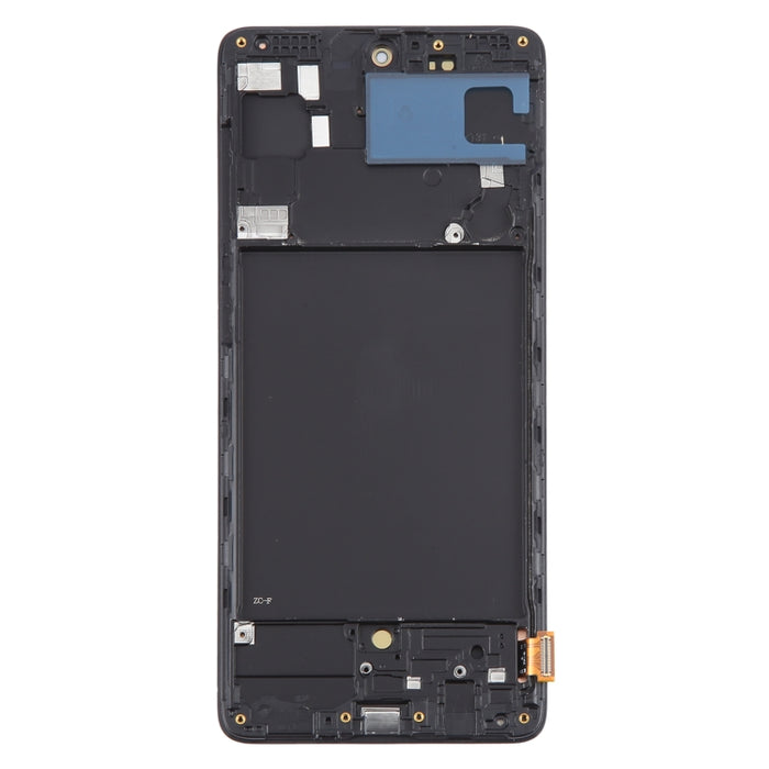 Para Samsung Galaxy A71 4G SM-A715F Montaje completo del digitalizador de pantalla LCD OLED de 6,43 pulgadas con marco