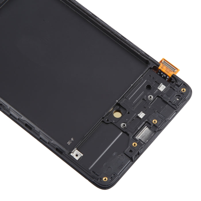 Para Samsung Galaxy A71 4G SM-A715F Montaje completo del digitalizador de pantalla LCD OLED de 6,43 pulgadas con marco