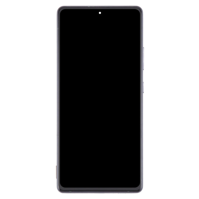 Para Samsung Galaxy A71 5G SM-A716B Montaje completo del digitalizador de pantalla LCD OLED de 6,43 pulgadas con marco
