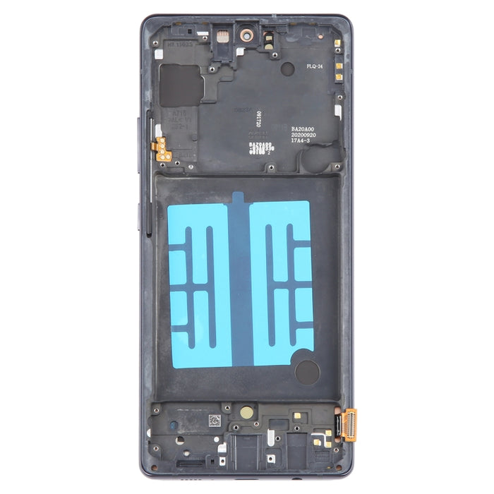 Para Samsung Galaxy A71 5G SM-A716B Montaje completo del digitalizador de pantalla LCD OLED de 6,43 pulgadas con marco