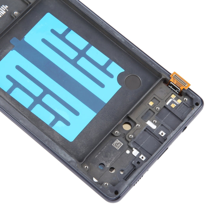 Para Samsung Galaxy A71 5G SM-A716B Montaje completo del digitalizador de pantalla LCD OLED de 6,43 pulgadas con marco