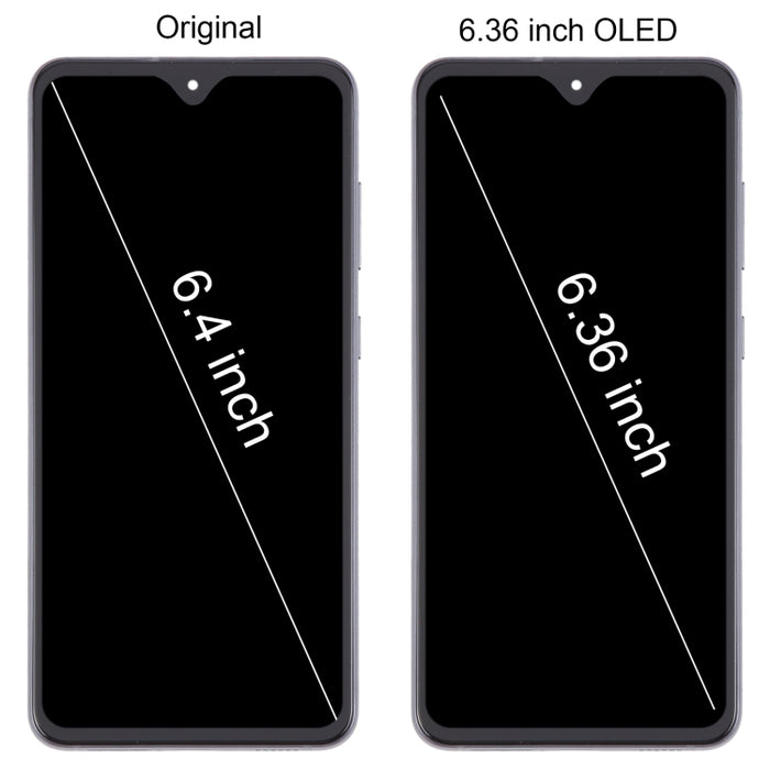 Para Samsung Galaxy S21 FE 5G SM-G990B Montaje completo del digitalizador de pantalla LCD OLED de 6,36 pulgadas con marco