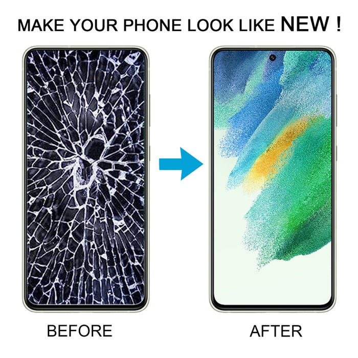 Para Samsung Galaxy S21 FE 5G SM-G990B Montaje completo del digitalizador de pantalla LCD OLED de 6,36 pulgadas con marco
