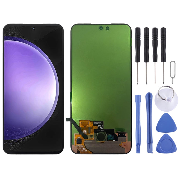 Para Samsung Galaxy S23 FE SM-S711B Pantalla LCD original con ensamblaje completo del digitalizador