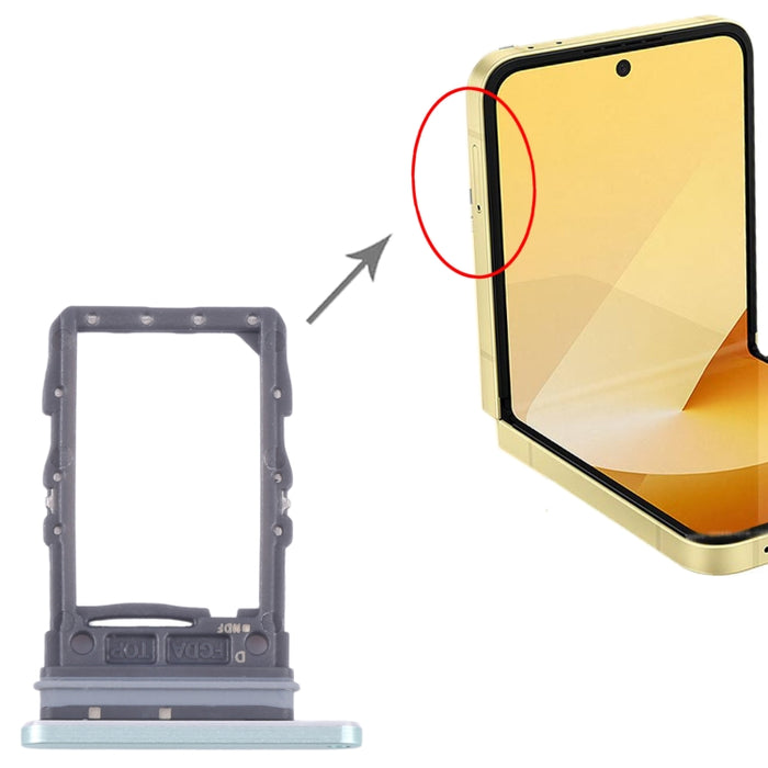 Bandeja para tarjeta SIM original para Samsung Galaxy Z Flip6 SM-F741B