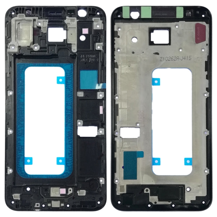 Para Galaxy J4+ / J415 Carcasa frontal Marco LCD Placa de bisel