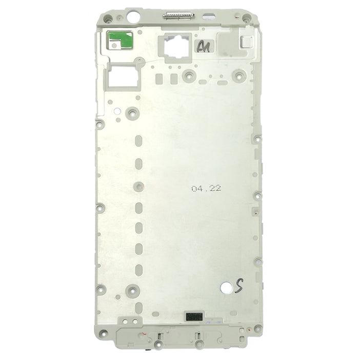 Para Galaxy J7 V / J7 Perx / J727V / J727P Carcasa frontal Marco LCD Placa de bisel