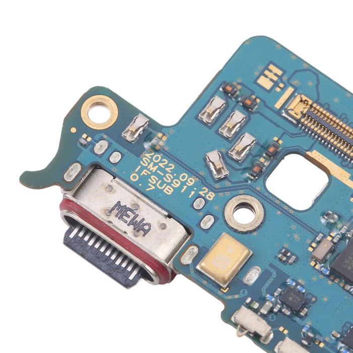 Placa de puerto de carga original para Samsung Galaxy S23 SM-S911U versión estadounidense
